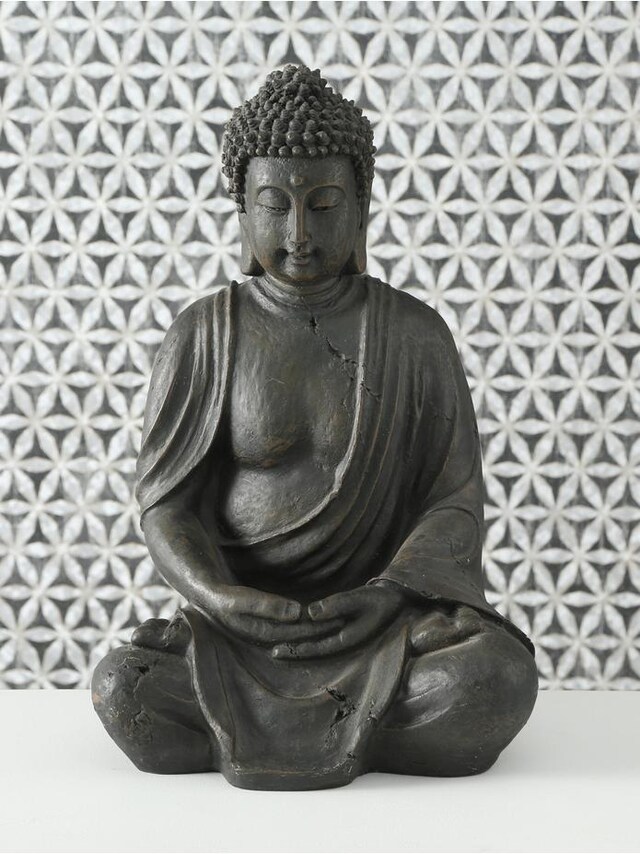 Deko-Objekt Buddha in Black